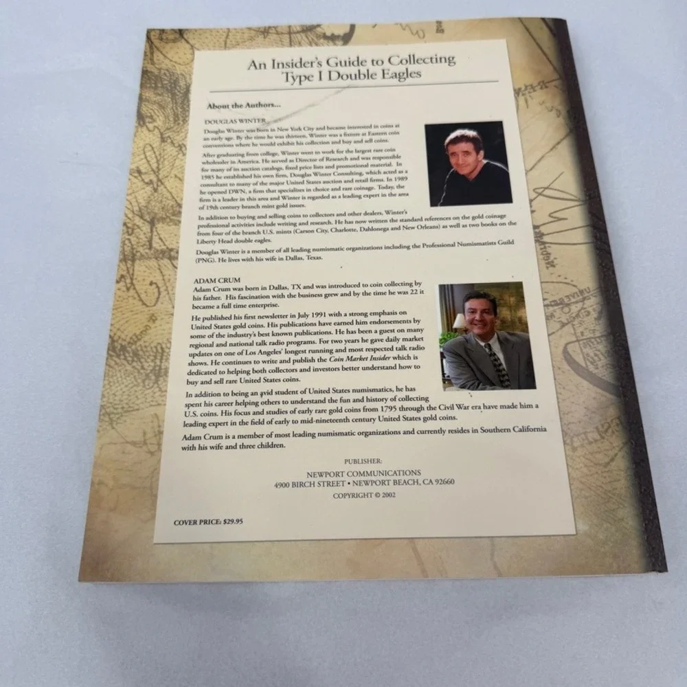 An Insiders Guide to Collecting Type I Double Eagles Douglas Winter Numismatic